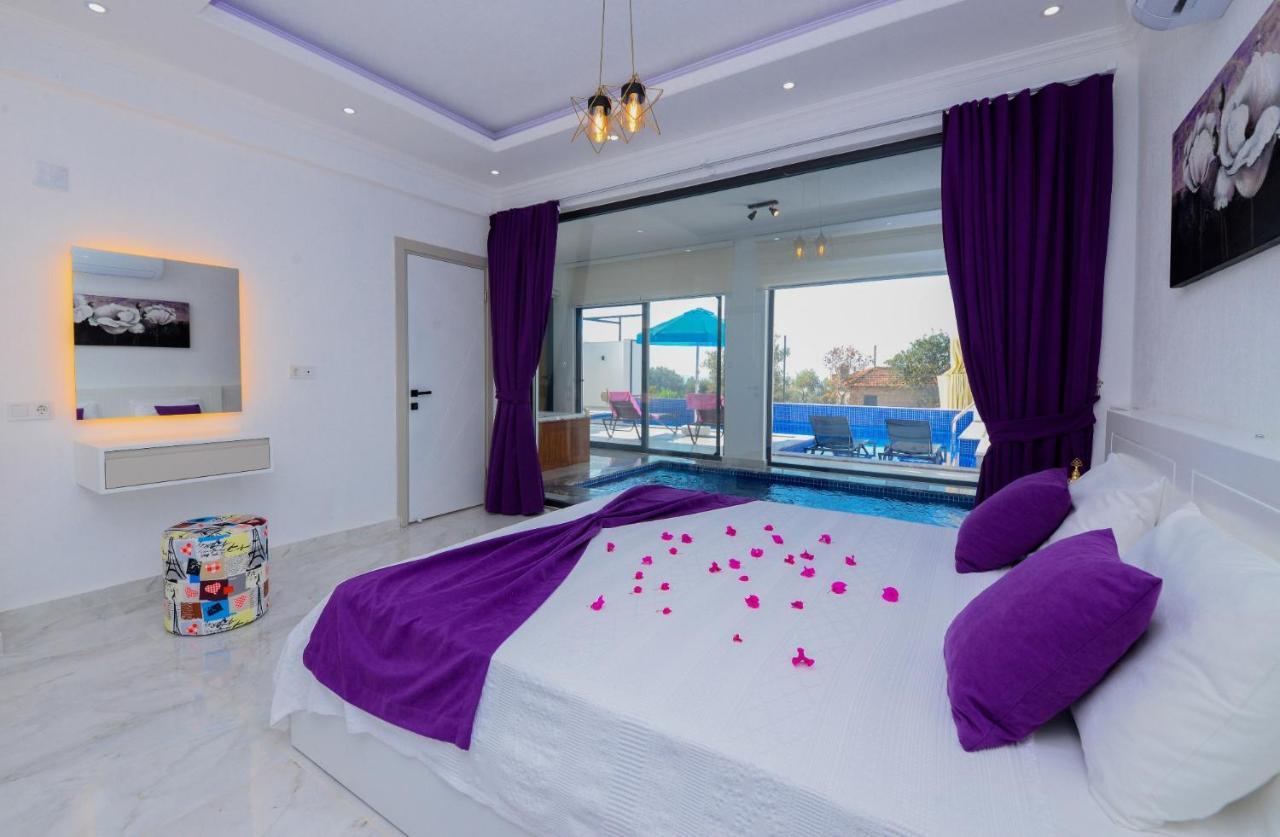 Tar - 2 Bedroom Holiday Villa in Kalkan Kaş Exteriör bild