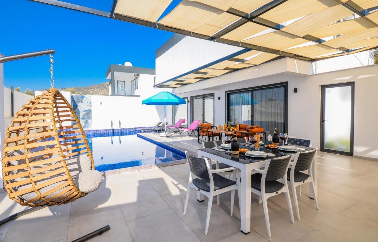 Tar - 2 Bedroom Holiday Villa in Kalkan Kaş Exteriör bild