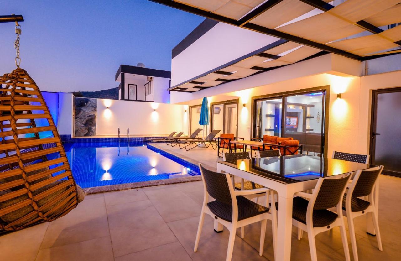 Tar - 2 Bedroom Holiday Villa in Kalkan Kaş Exteriör bild