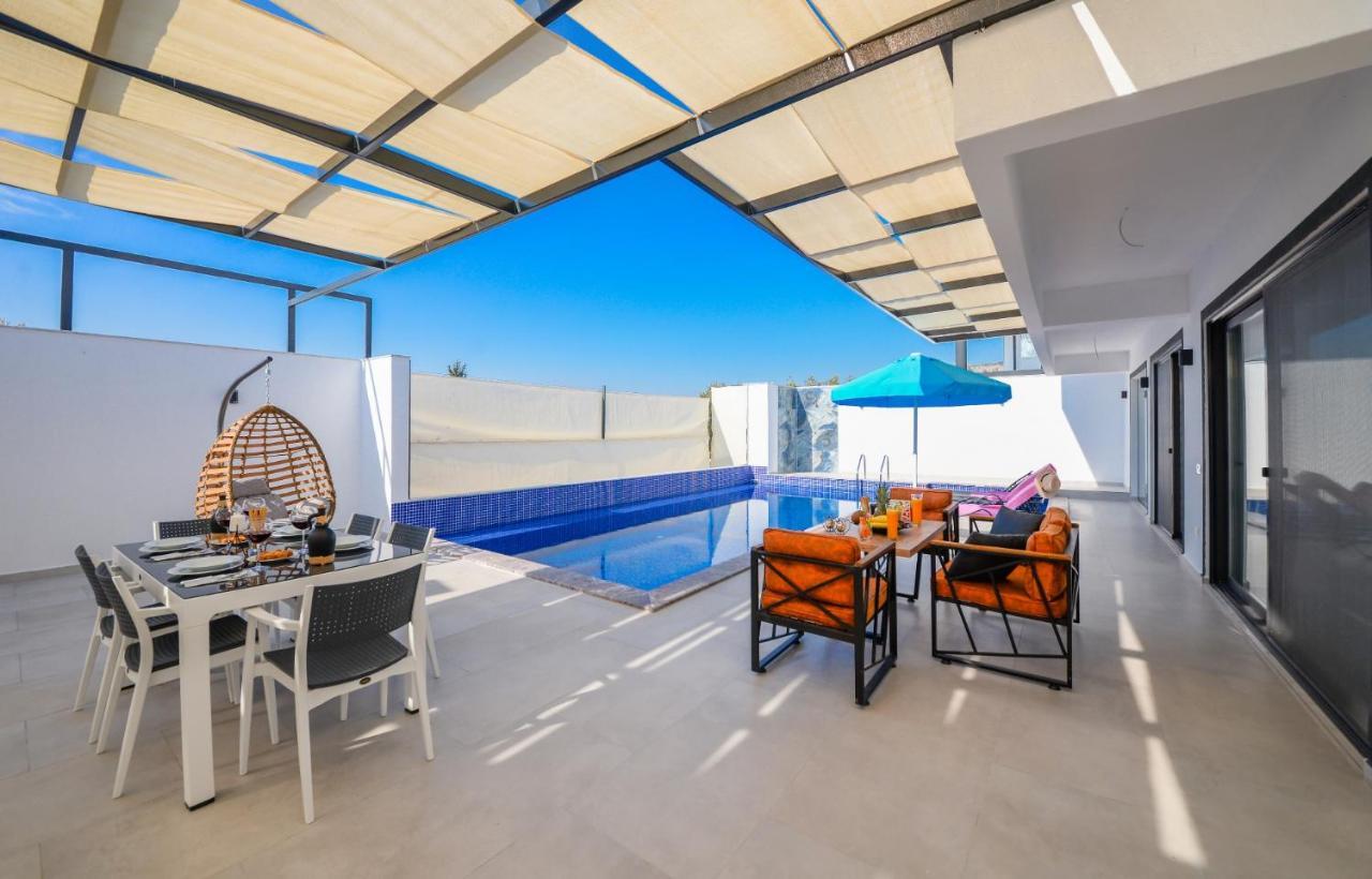 Tar - 2 Bedroom Holiday Villa in Kalkan Kaş Exteriör bild