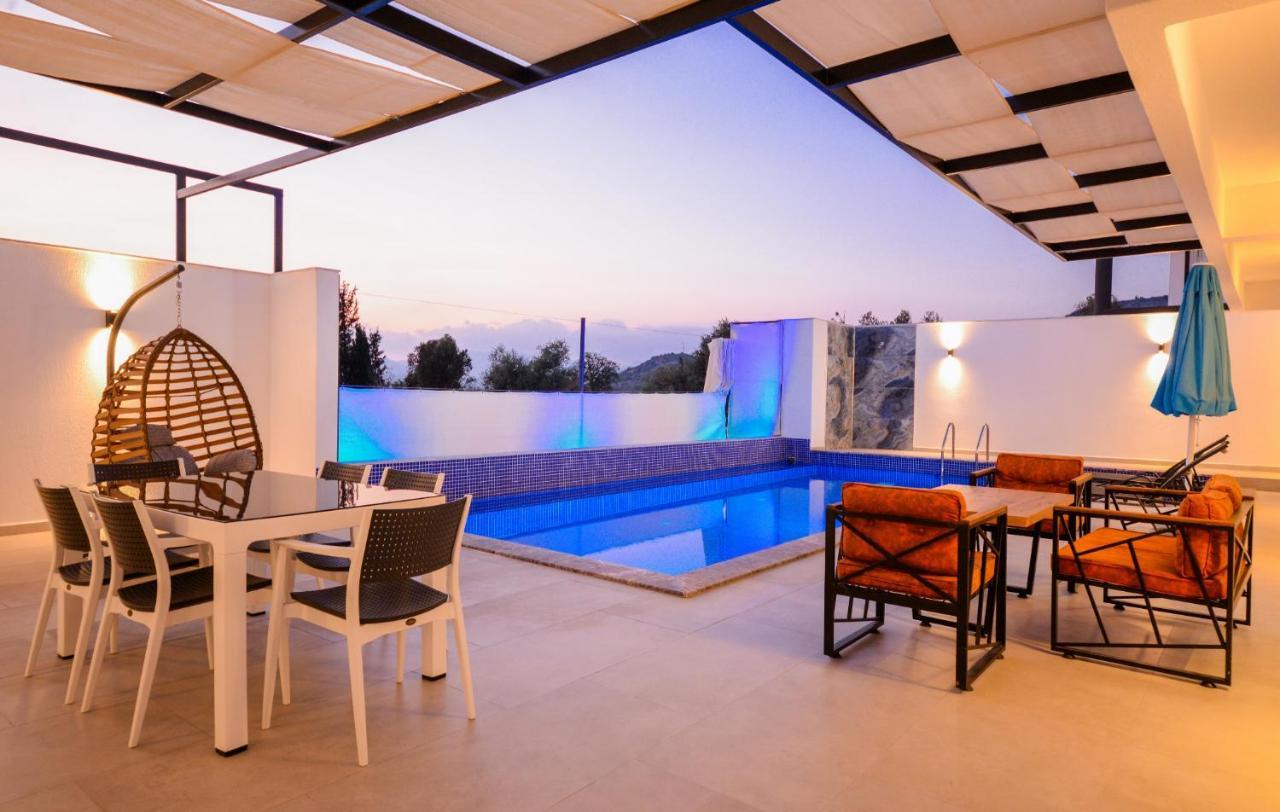 Tar - 2 Bedroom Holiday Villa in Kalkan Kaş Exteriör bild