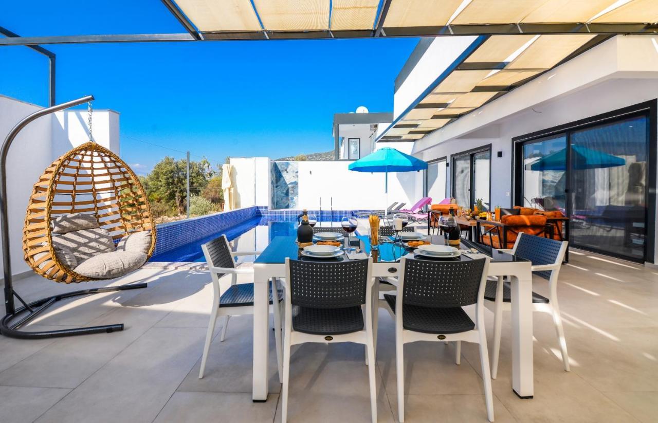 Tar - 2 Bedroom Holiday Villa in Kalkan Kaş Exteriör bild