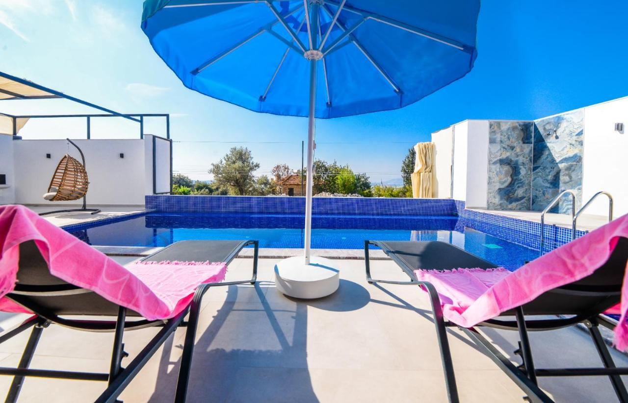 Tar - 2 Bedroom Holiday Villa in Kalkan Kaş Exteriör bild