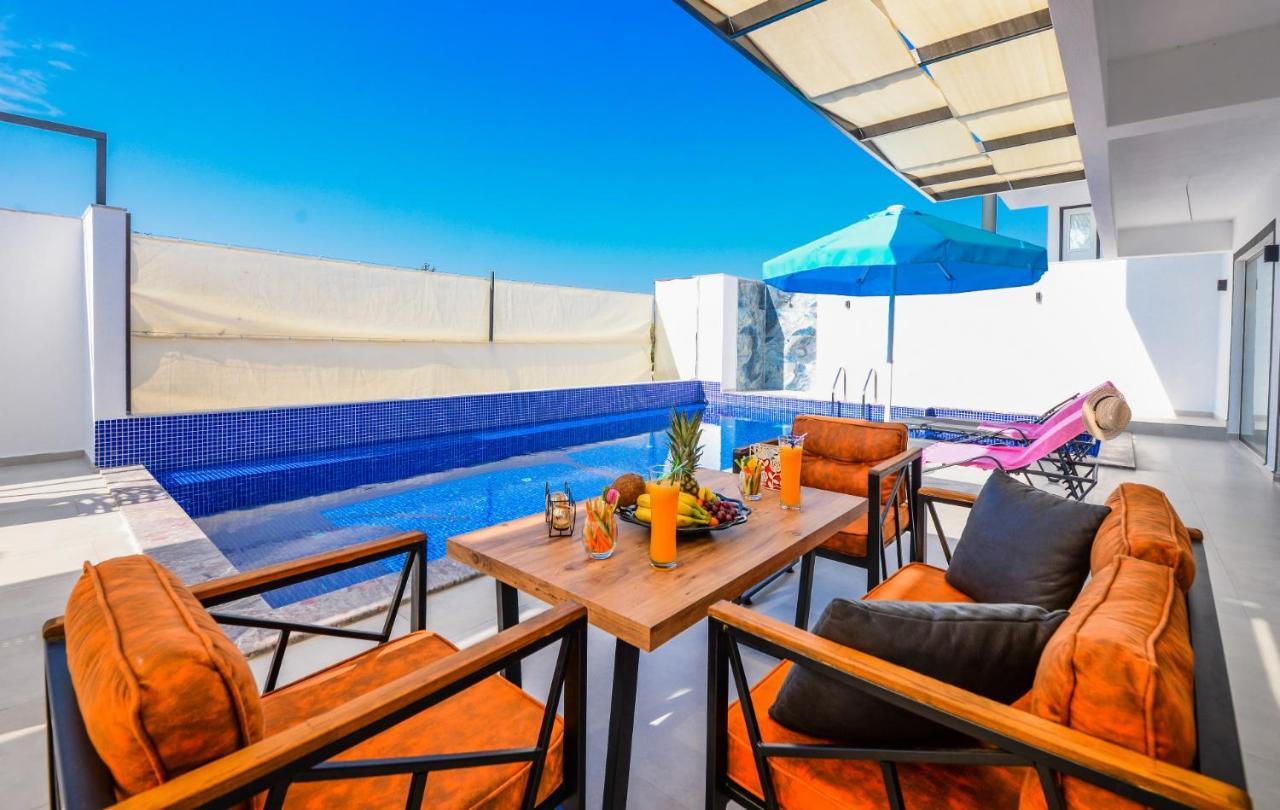 Tar - 2 Bedroom Holiday Villa in Kalkan Kaş Exteriör bild